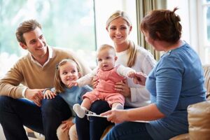 People at family therapy near Denver in Colorado