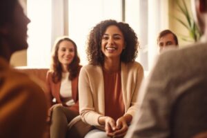 People in a cognitive-behavioral program near Denver in Colorado